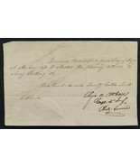 1857 antique US ARSENAL phila pa DOC signed Capt Geo A McCall civil war ... - £114.40 GBP