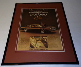1974 Ford Gran Torino Framed 11x14 ORIGINAL Advertisement - $39.59