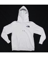 The North Face Womens Pullover Hoodie Size M White Black Logo - £13.27 GBP