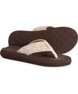 Rocket Dog Spotlight Natural Crochet Flip Flops Women SZ 10M - $35.56 CAD