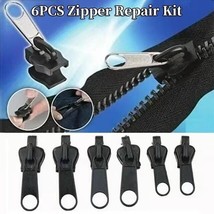 Zip Replacement Zipper Slider Repair Instant Universal Kit Fix Puller Tool Sizes - £3.82 GBP