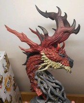150mm 3D Print Model Kit BUST Chinese Dragon Fairy Tales Unpainted - £47.77 GBP