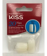 KISS SALON TIP 20 NAIL TIPS ORIGINAL STYLE SALON TIP STRONG AND DURABLE ... - $24.04 MXN