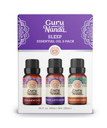 GuruNanda Sleep Essential Oils - Frankincense, Lavender, Cedarwood - 3 Pack - $26.99