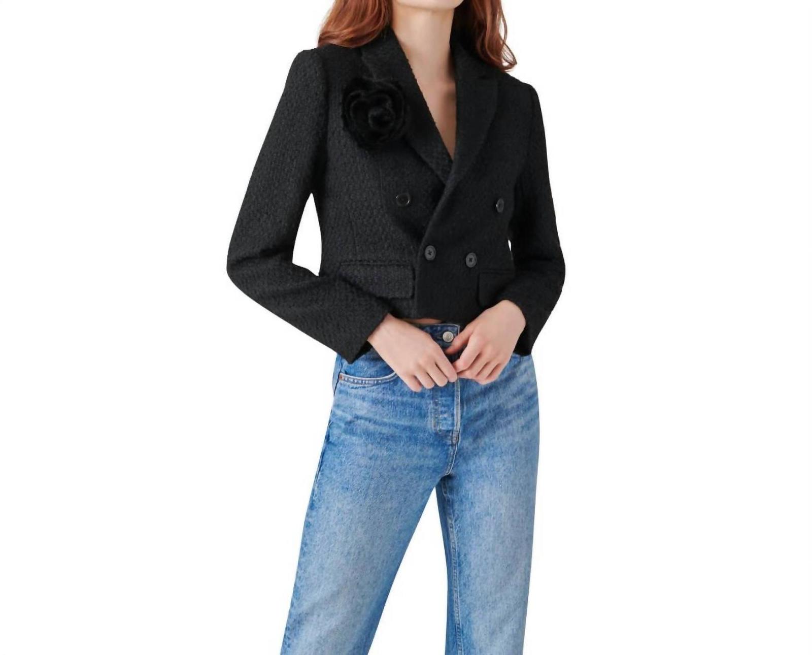 Steve Madden Virginie Cropped Blazer Size L - $38.61