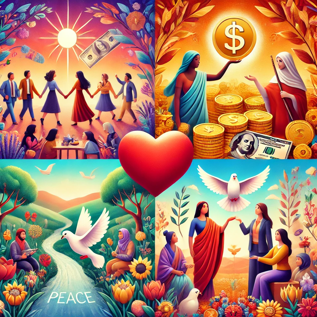 Digital Art Download &quot;Harmony of Prosperity and Peace&quot;  - £3.81 GBP