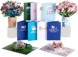 Assorted 3D Pop Up Greeting Cards, 12-Pack - £234.70 GBP