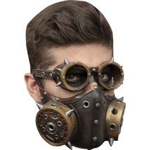 Steampunk Muzzle and Goggles 50018 Cosplay Costume Latex Gas Mask Adult ... - $28.71