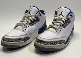 Authenticity Guarantee 
Nike Air Jordan 3 III Retro OG True Blue 2011 Wh... - £103.87 GBP