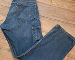 Vintage Levi's Carpenter Jeans Mens sz 34x30 Blue Denim Baggy Skater y2k... - $46.00