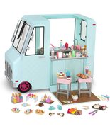 Our Generation Dolls Sweet Stop Ice Cream Truck for Dolls, 18&quot; - £133.28 GBP