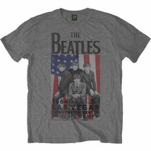 The Beatles Flag/Vegas Official Tee T-Shirt Mens Unisex - £25.17 GBP