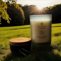 Chesapeake Bay Mind and Body Candle 2015 Relax Restore Sage Peppermint 8... - $9.90