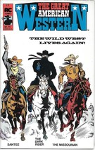 The Great American Western Comic Book #1 AC Comics 1987 VFN/NEAR MINT NE... - $3.50