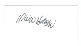 Irwin Hasen Signed Signature Autograph Golden Age Comic Artist Dondi JSA... - £19.77 GBP