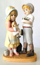 Jan Hagara &quot;Spring &amp; Lance&quot; Porcelain Figurine Signed by Artist COA Box 1982 - £15.53 GBP