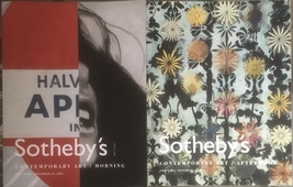Lot of 2 Sotheby's Catalogs New York Contemporary Art November 10 2005 - $25.00
