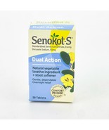 Senokots Dual Action Natural Vegetable Stool Softener 30ct BB07/25 - $25.05 CAD