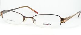 Maxey Par Top Look 9406 3 Montures De Lunettes En Bronze 53-19-135Mm (Notes) - $51.46