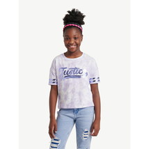 Justice Girls Sequin Stripe T-Shirt, Panters Purple Size XL (16P/18P) Plus - $14.82