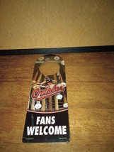 Baltimore Orioles Wooden Keep Out Orioles Fans Welcome Door Hanger MLB S... - £9.92 GBP