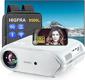 Projector With 5G Wifi And Bluetooth Jifar 560 Ansi 16000L Native 1080P ... - $2,409.99