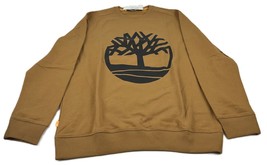 Timberland Mens Core Tree Logo Crew Neck Sweatshirt Wheat Boot-Black-2XL - £31.78 GBP