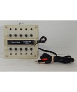 Califone Position Stereo Junction Jackbox 1210AV-PS White Portable - $737.23 MXN