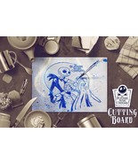 Nightmare Before Christmas Cutting Board, Jack and Sally Cutting Board - $29.99