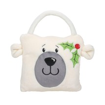 Snowpinions Polar Bear Travel Blanket 40&quot; x 36&quot; White Ultra Soft Polyester - $24.74