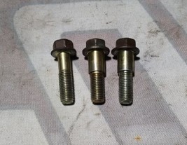 90-97 Accord Mt Intermediate Axle Shaft Bolts Set 3 Pcs Jack Manual 5 Spd Oem - £23.46 GBP