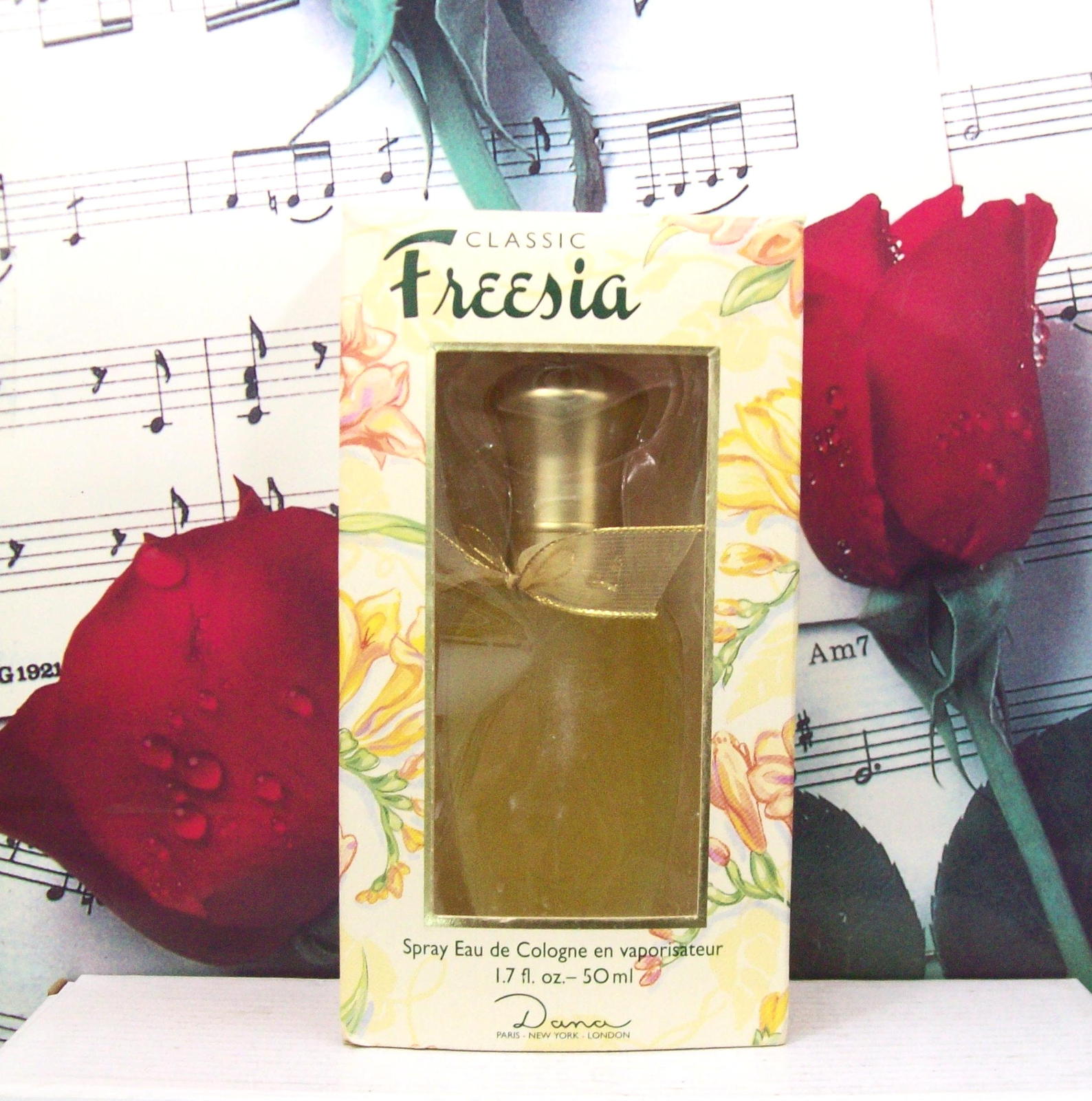 Primary image for Danna Classic Freesia Cologne Spray 1.7 FL. OZ. NWB