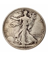 1938-D Argent Marche Liberty Demi Dollar 50C ( Fin, F État - $2,546.17 MXN