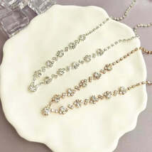 Copper Inlay Spray Rhinestones Jewelry Set - €2,80 EUR