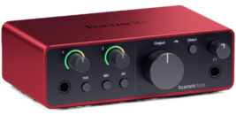 Focusrite Scarlett Solo 4th Generation Audio Interface - £111.90 GBP