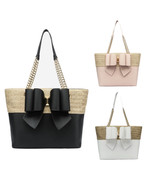 L-909 Daisy Bowtie Dual Tote Bag - $89.14 CAD