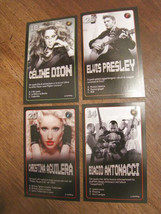 4 Starzone Esselunga Celine Dion 18 Christina Aguilera 20 14 Figure Figures- ... - £10.30 GBP