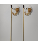  Qiiiiian Pet toys Feathered Play Wand Cat Toy 2 pieces - €8,66 EUR