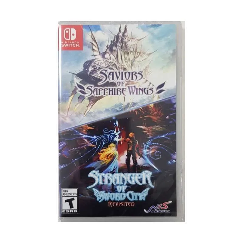 Nintendo Switch Saviors of Sapphire Wings Stranger Sword City Revisited New USA - £84.19 GBP