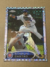 2012 Topps Chrome X-Fractors Chicago Cubs Starlin Castro - £3.49 GBP