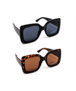 Oversized Square Flat Big Lens Womens Sunglasses Vintage Retro Jackie O - $9.95