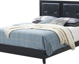 Glory Furniture Primo , Black Full Bed, 52&quot;H X 59&quot;W X 80&quot;D, - £382.71 GBP