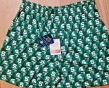 Official Michigan State Spartans Mens Boxer Short MSU Vintage Eagles Win... - $11.87