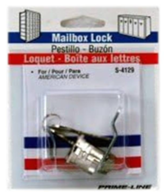 Prime-Line S4129 Nickel Steel Silver Counter Clockwise Mailbox Lock 4.8&#39;... - $167.08 MXN