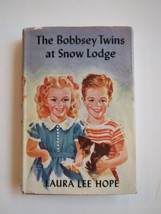 The Bobbsey Twins at Snow Lodge Hardcover Book by Laura Lee Hope 1941 Vintage - £9.51 GBP