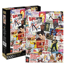 Elvis Movie Poster Collage 1000pc Puzzle - £35.47 GBP