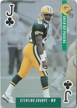 Sterling Sharpe 1992 Ditka&#39;s Picks Jack Of Clubs Playing Card - £1.16 GBP