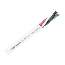 Pacer Round 4 Conductor Cable - 100&#39; - 16/4 AWG - Black, Green, Red &amp; White - £111.74 GBP