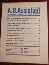 RARE Art Director AD Assistant Magazine February 1966 - £12.66 GBP
