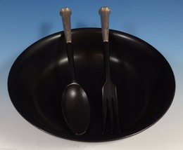 Richard Hudson French Sterling Silver Salad Set 3pc w/American Sterling #0887 - £308.58 GBP